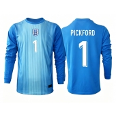 England Jordan Pickford #1 Målmand Hjemmebanetrøje VM 2026 Lange ærmer