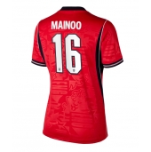 England Kobbie Mainoo #16 Udebanetrøje Dame VM 2026 Kort ærmer