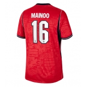 England Kobbie Mainoo #16 Udebanetrøje VM 2026 Kort ærmer