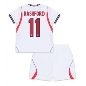 England Marcus Rashford #11 Hjemmebanetrøje Børn VM 2026 Kort ærmer (+ bukser)