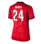England Reece James #24 Udebanetrøje Dame VM 2026 Kort ærmer