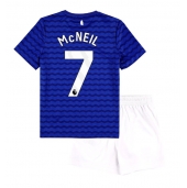 Everton Dwight McNeil #7 Hjemmebanetrøje Børn 2025-26 Kort ærmer (+ bukser)