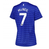 Everton Dwight McNeil #7 Hjemmebanetrøje Dame 2025-26 Kort ærmer