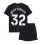 Everton Jarrad Branthwaite #32 Tredje trøje Børn 2025-26 Kort ærmer (+ bukser)
