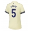 Everton Michael Keane #5 Udebanetrøje Dame 2025-26 Kort ærmer