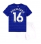 Everton Vitaliy Mykolenko #16 Hjemmebanetrøje Børn 2025-26 Kort ærmer (+ bukser)