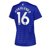 Everton Vitaliy Mykolenko #16 Hjemmebanetrøje Dame 2025-26 Kort ærmer