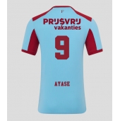 Feyenoord Ayase Ueda #9 Tredje trøje 2025-26 Kort ærmer