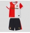 Feyenoord Hjemmebanetrøje Børn 2025-26 Kort ærmer (+ bukser)