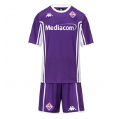 Fiorentina Hjemmebanetrøje Børn 2025-26 Kort ærmer (+ bukser)