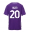 Fiorentina Moise Kean #20 Hjemmebanetrøje 2025-26 Kort ærmer