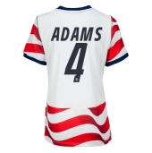Forenede Stater Tyler Adams #4 Hjemmebanetrøje Dame VM 2026 Kort ærmer