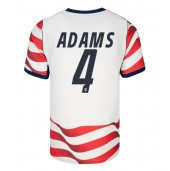 Forenede Stater Tyler Adams #4 Hjemmebanetrøje VM 2026 Kort ærmer