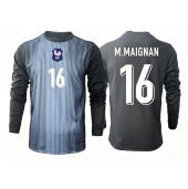 Frankrig Mike Maignan #16 Målmand Hjemmebanetrøje VM 2026 Lange ærmer