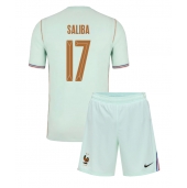 Frankrig William Saliba #17 Udebanetrøje Børn VM 2026 Kort ærmer (+ bukser)