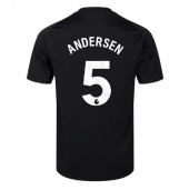 Fulham Joachim Andersen #5 Tredje trøje 2025-26 Kort ærmer