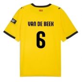 Girona Donny van de Beek #6 Udebanetrøje 2025-26 Kort ærmer