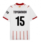 Girona Viktor Tsyhankov #15 Hjemmebanetrøje 2025-26 Kort ærmer