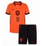 Holland Cody Gakpo #11 Hjemmebanetrøje Børn VM 2026 Kort ærmer (+ bukser)