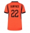 Holland Denzel Dumfries #22 Hjemmebanetrøje VM 2026 Kort ærmer