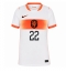 Holland Denzel Dumfries #22 Udebanetrøje Dame VM 2026 Kort ærmer