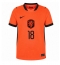Holland Donyell Malen #18 Hjemmebanetrøje Dame VM 2026 Kort ærmer