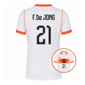 Holland Frenkie de Jong #21 Udebanetrøje Dame VM 2026 Kort ærmer