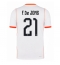 Holland Frenkie de Jong #21 Udebanetrøje VM 2026 Kort ærmer