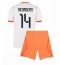 Holland Tijjani Reijnders #14 Udebanetrøje Børn VM 2026 Kort ærmer (+ bukser)