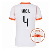 Holland Virgil van Dijk #4 Udebanetrøje Dame VM 2026 Kort ærmer