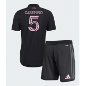 Inter Miami Casemiro #5 Udebanetrøje Børn 2026-27 Kort ærmer (+ bukser)