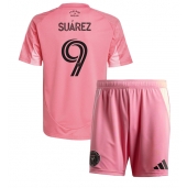 Inter Miami Luis Suarez #9 Hjemmebanetrøje Børn 2025-26 Kort ærmer (+ bukser)