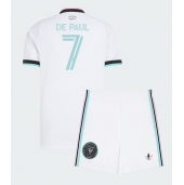 Inter Miami Rodrigo De Paul #7 Tredje trøje Børn 2026-27 Kort ærmer (+ bukser)