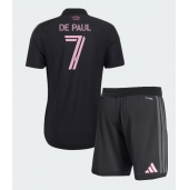 Inter Miami Rodrigo De Paul #7 Udebanetrøje Børn 2026-27 Kort ærmer (+ bukser)