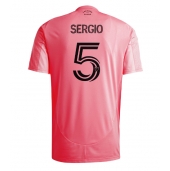 Inter Miami Sergio Busquets #5 Hjemmebanetrøje 2025-26 Kort ærmer