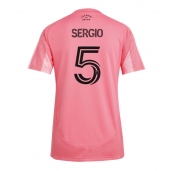 Inter Miami Sergio Busquets #5 Hjemmebanetrøje Dame 2025-26 Kort ærmer