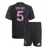 Inter Miami Sergio Busquets #5 Udebanetrøje Børn 2025-26 Kort ærmer (+ bukser)