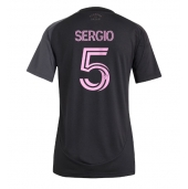 Inter Miami Sergio Busquets #5 Udebanetrøje Dame 2025-26 Kort ærmer