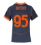 Inter Milan Alessandro Bastoni #95 Tredje trøje Dame 2025-26 Kort ærmer