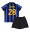 Inter Milan Benjamin Pavard #28 Hjemmebanetrøje Børn 2026-27 Kort ærmer (+ bukser)