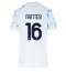Inter Milan Davide Frattesi #16 Udebanetrøje Dame 2025-26 Kort ærmer