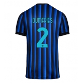 Inter Milan Denzel Dumfries #2 Hjemmebanetrøje 2025-26 Kort ærmer