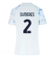 Inter Milan Denzel Dumfries #2 Udebanetrøje Dame 2025-26 Kort ærmer