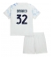 Inter Milan Federico Dimarco #32 Udebanetrøje Børn 2025-26 Kort ærmer (+ bukser)