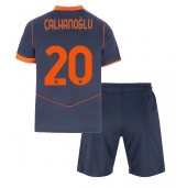 Inter Milan Hakan Calhanoglu #20 Tredje trøje Børn 2025-26 Kort ærmer (+ bukser)