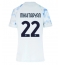 Inter Milan Henrikh Mkhitaryan #22 Udebanetrøje Dame 2025-26 Kort ærmer