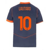 Inter Milan Lautaro Martinez #10 Tredje trøje 2025-26 Kort ærmer
