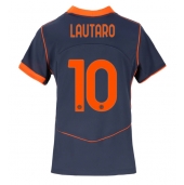 Inter Milan Lautaro Martinez #10 Tredje trøje Dame 2025-26 Kort ærmer