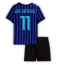 Inter Milan Luis Henrique #11 Hjemmebanetrøje Børn 2025-26 Kort ærmer (+ bukser)