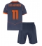 Inter Milan Luis Henrique #11 Tredje trøje Børn 2025-26 Kort ærmer (+ bukser)